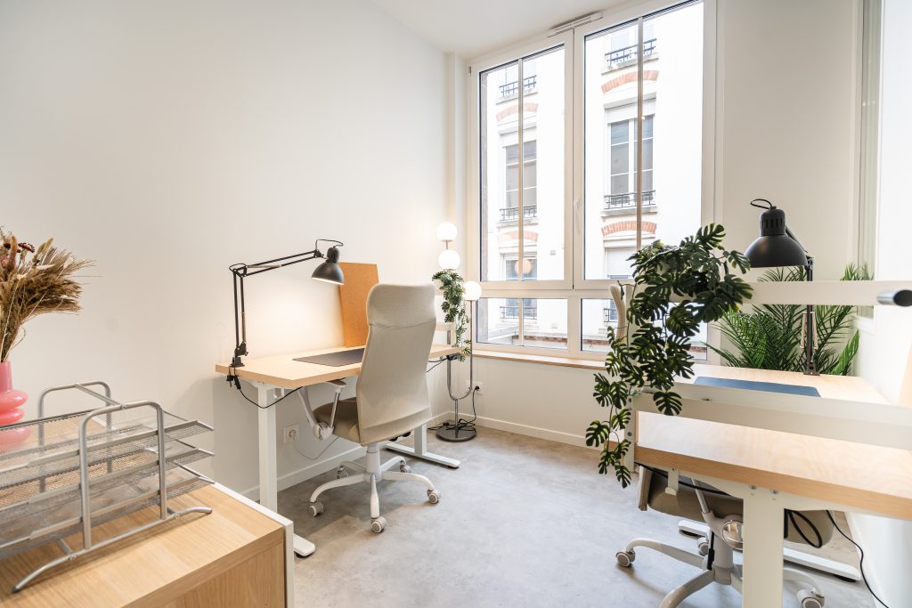 Bureau privatif de 8 m² chez Collab Coworking à Reims, vue d'ensemble